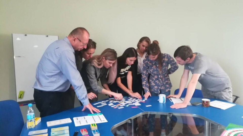 Photo: Financial game «Living Capital» and our Rotary Club