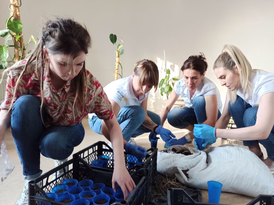 Photo: Rotary green «kindergarten» in Odessa