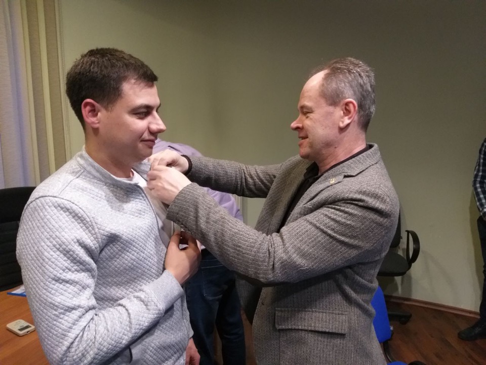 Photo: The first meeting of the Rotary Satellite Club «Kyiv-Capital — Odessa Sea Energy»
